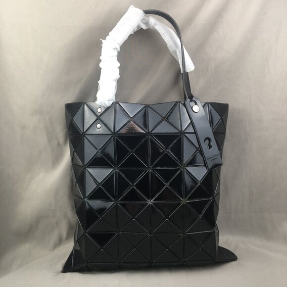New Bao Bao Issey Miyake Lucent Tote Bag Black - Picture 2 of 11